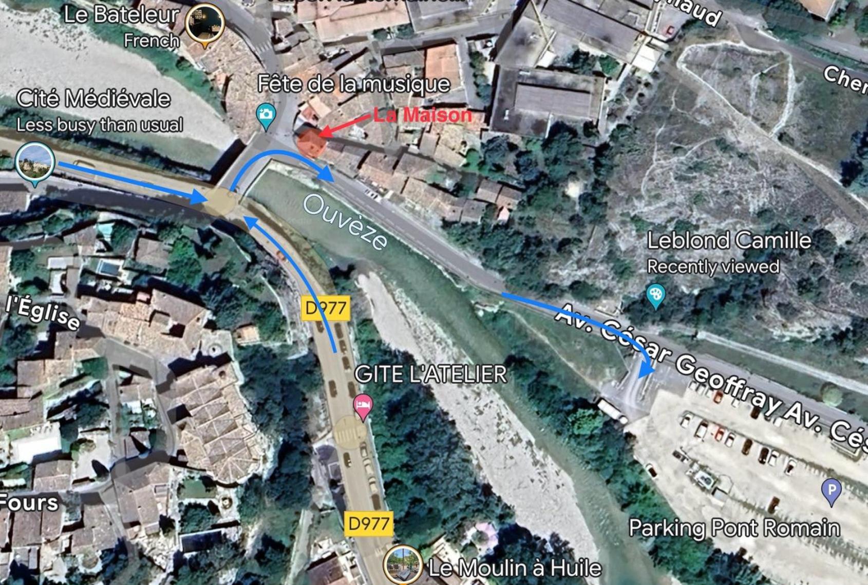 La Maison Du Pont Romain Vaison-la-Romaine Kültér fotó